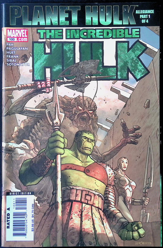 Incredible Hulk 100-103 (2007)