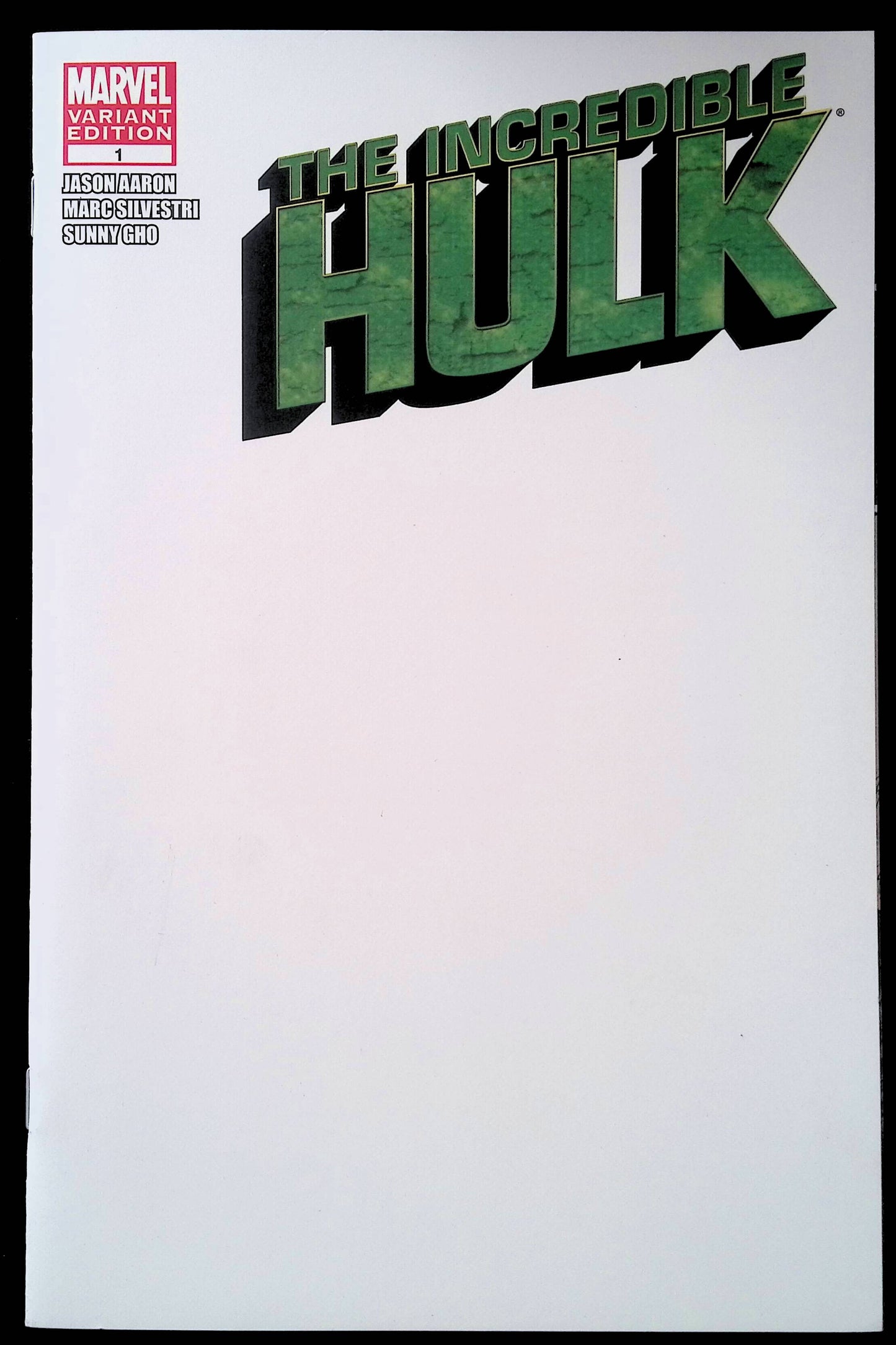 Incredible Hulk 1d (2011)