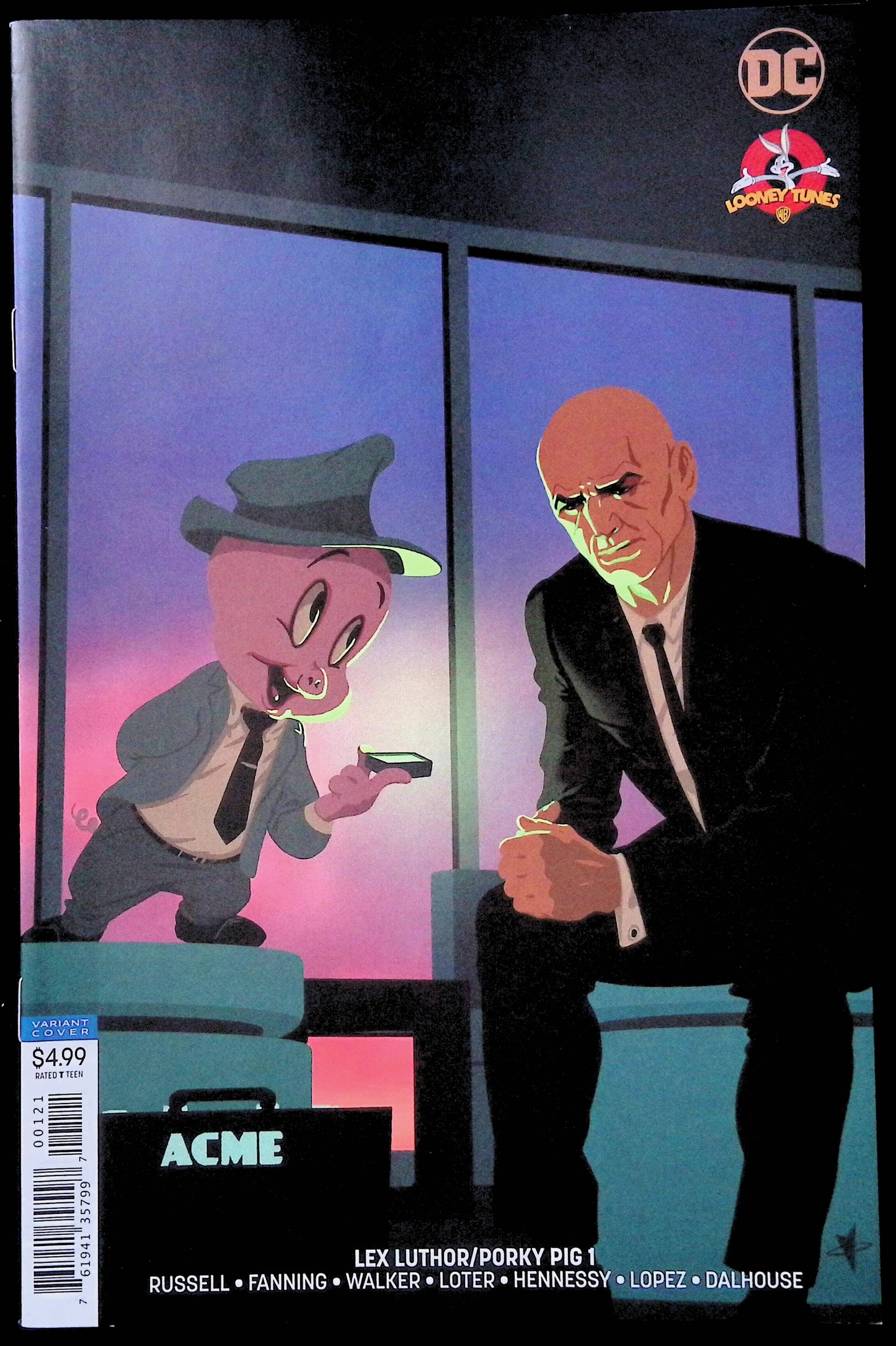 Lex Luthor/Porky Pig 1b (2018)