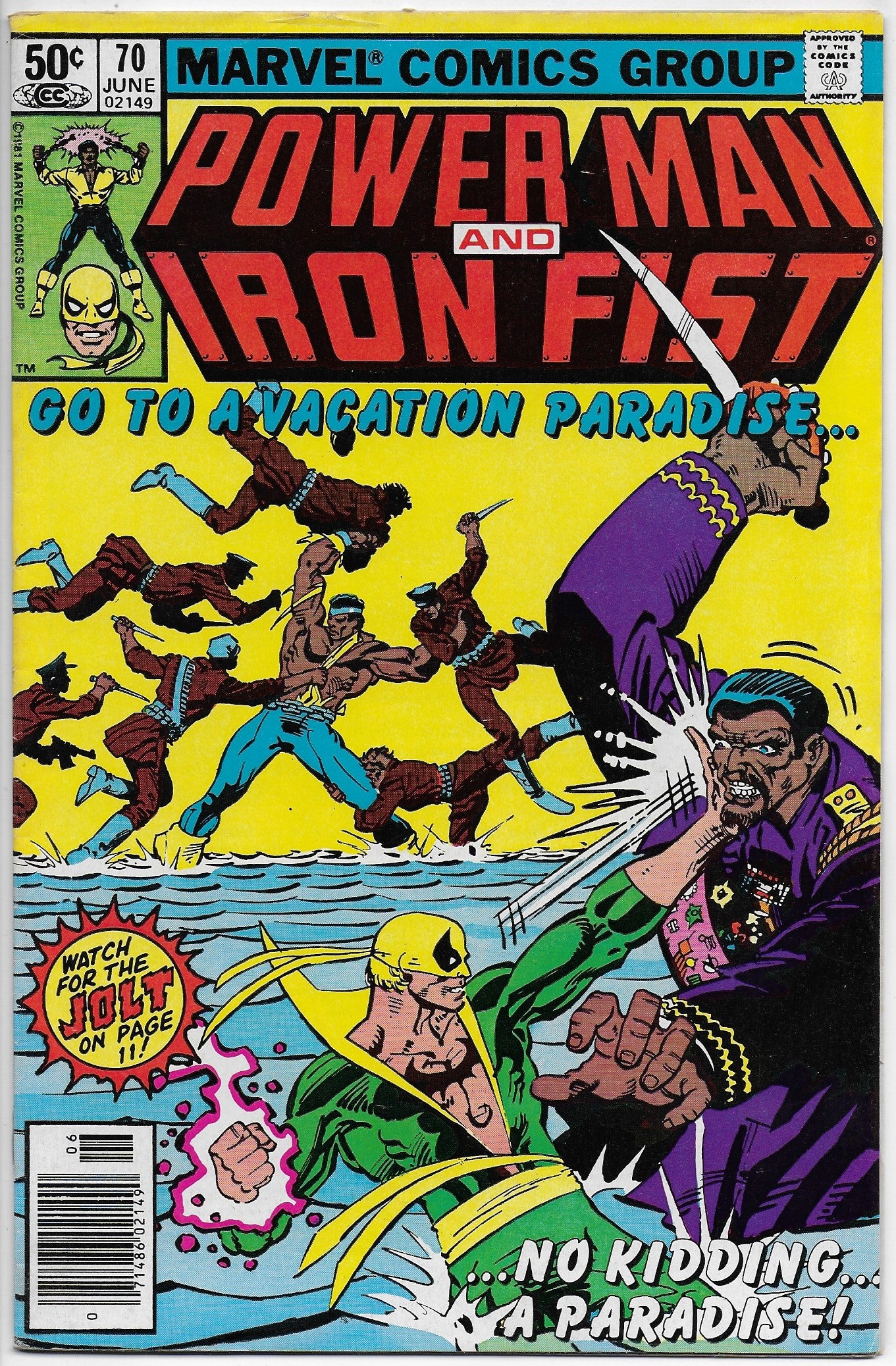 powr man and iron fist 70