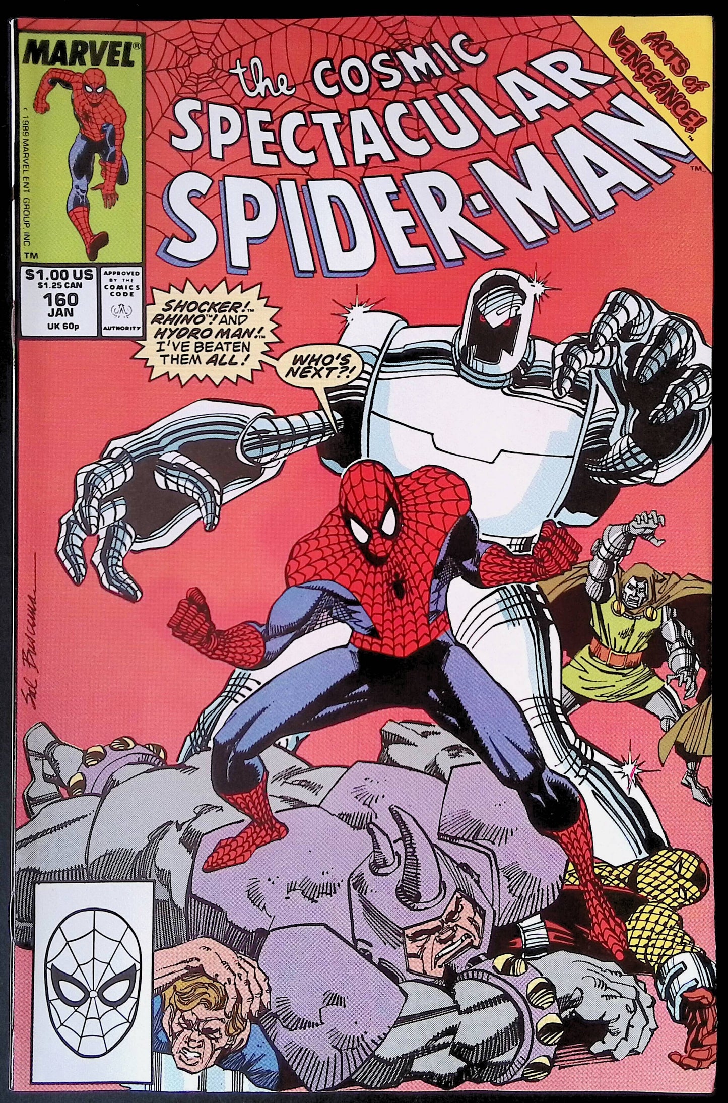 Spectacular Spider-Man 160 (1990)