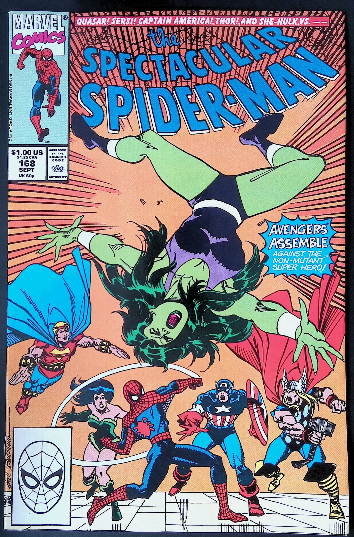 Spectacular Spider-Man 168 (1990)