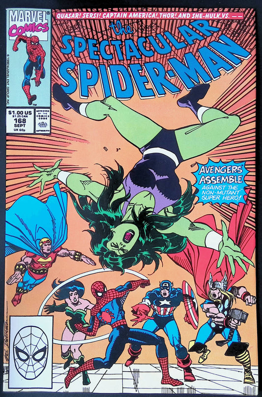 Spectacular Spider-Man 168 (1990)