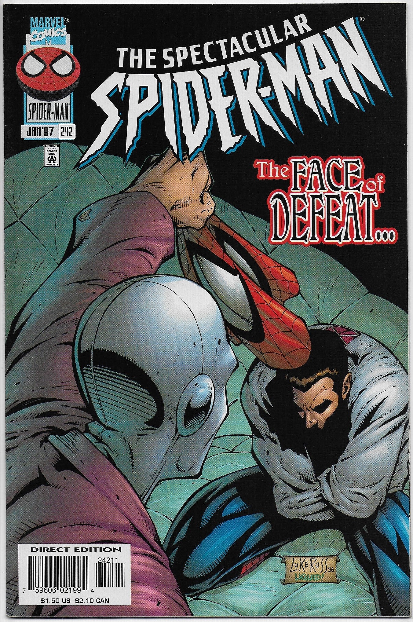 spectacular spider-man 242