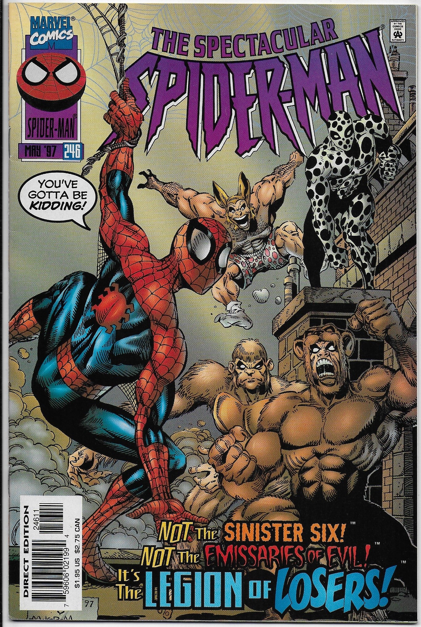 spectacular spider-man 246