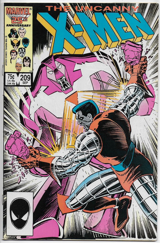 uncanny x-men 209