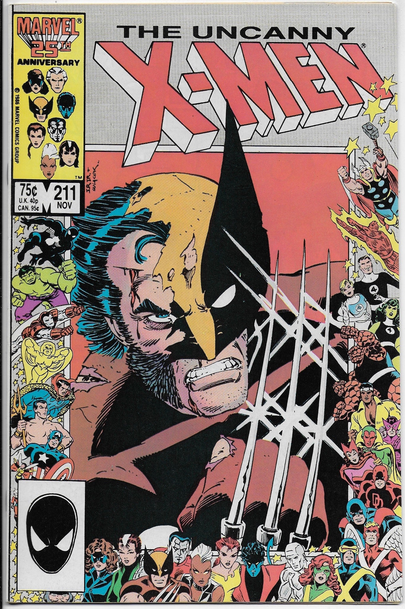 uncanny x-men 211