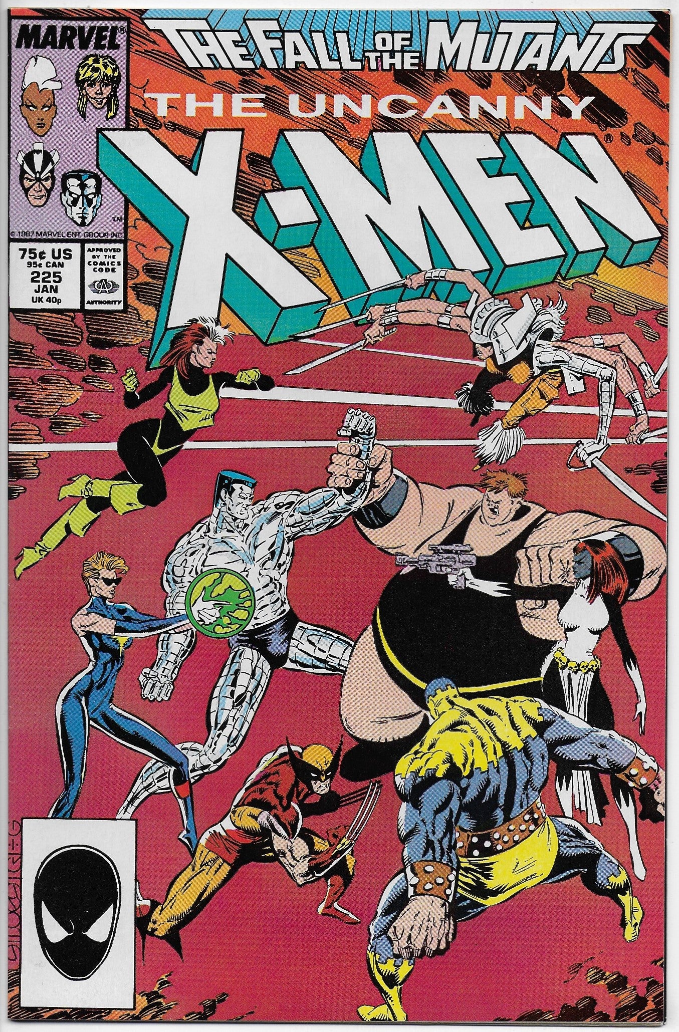 uncanny x-men 225