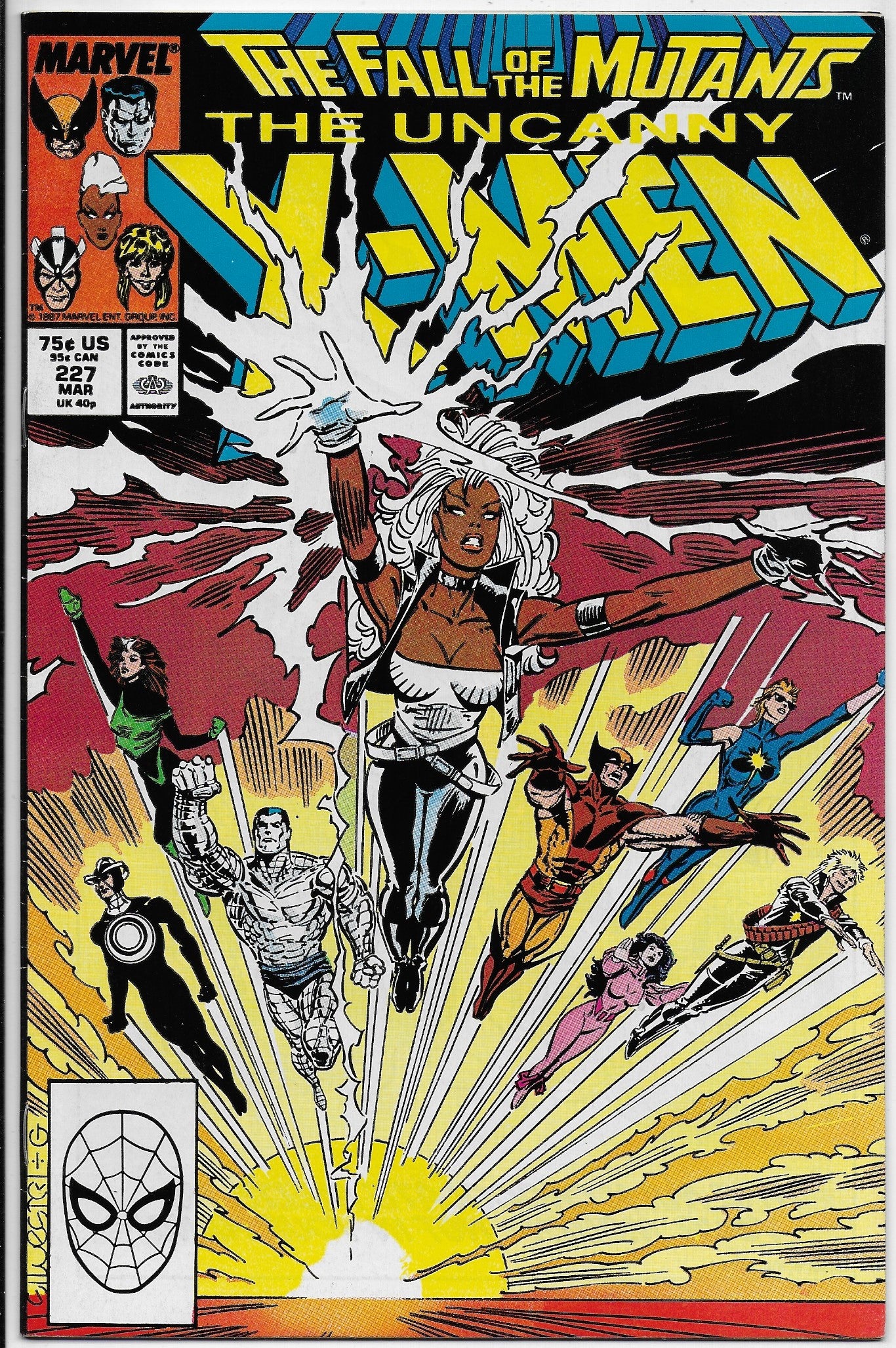 uncanny x-men 227