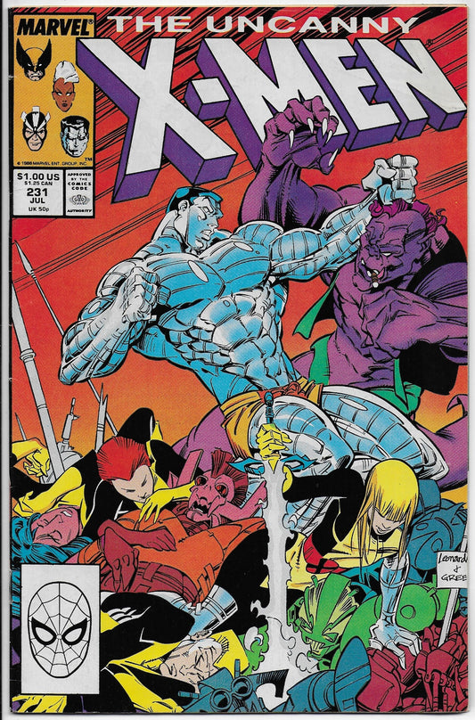 uncanny x-men 231