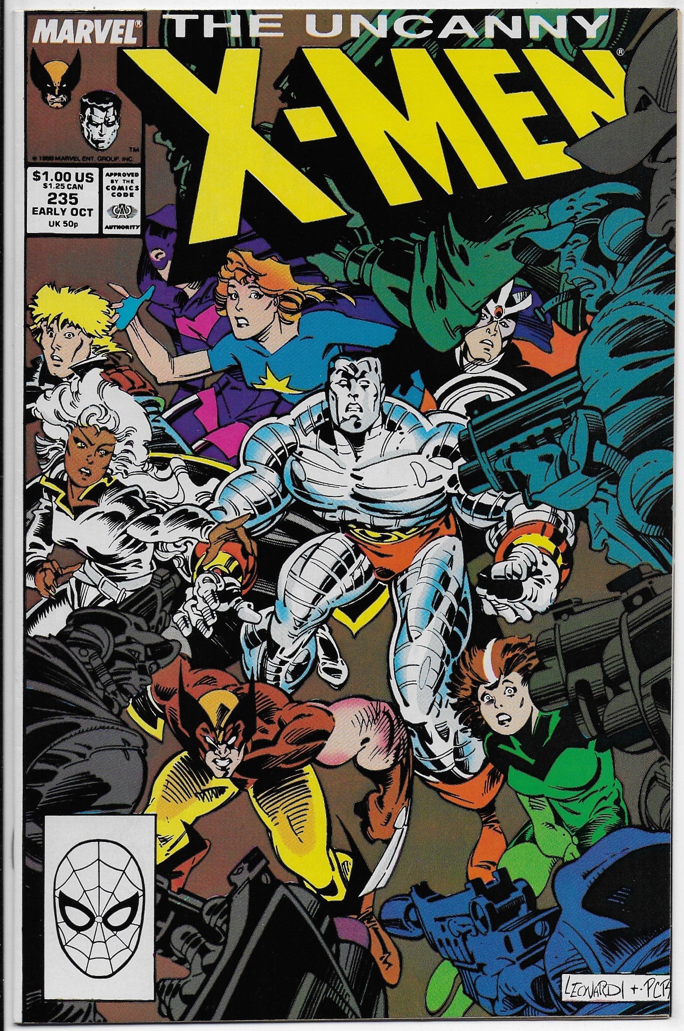 uncanny x-men 235