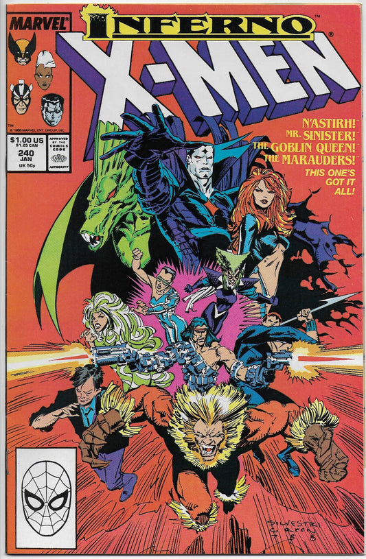uncanny x-men 240