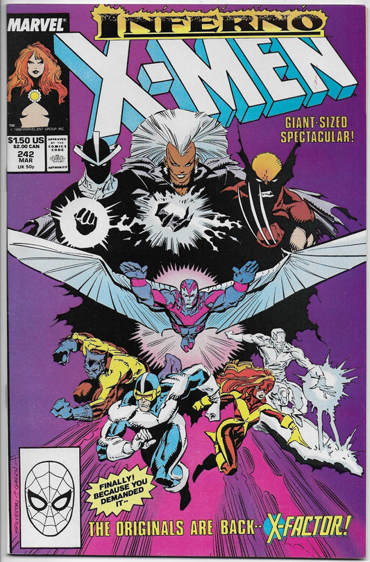 uncanny x-men 242