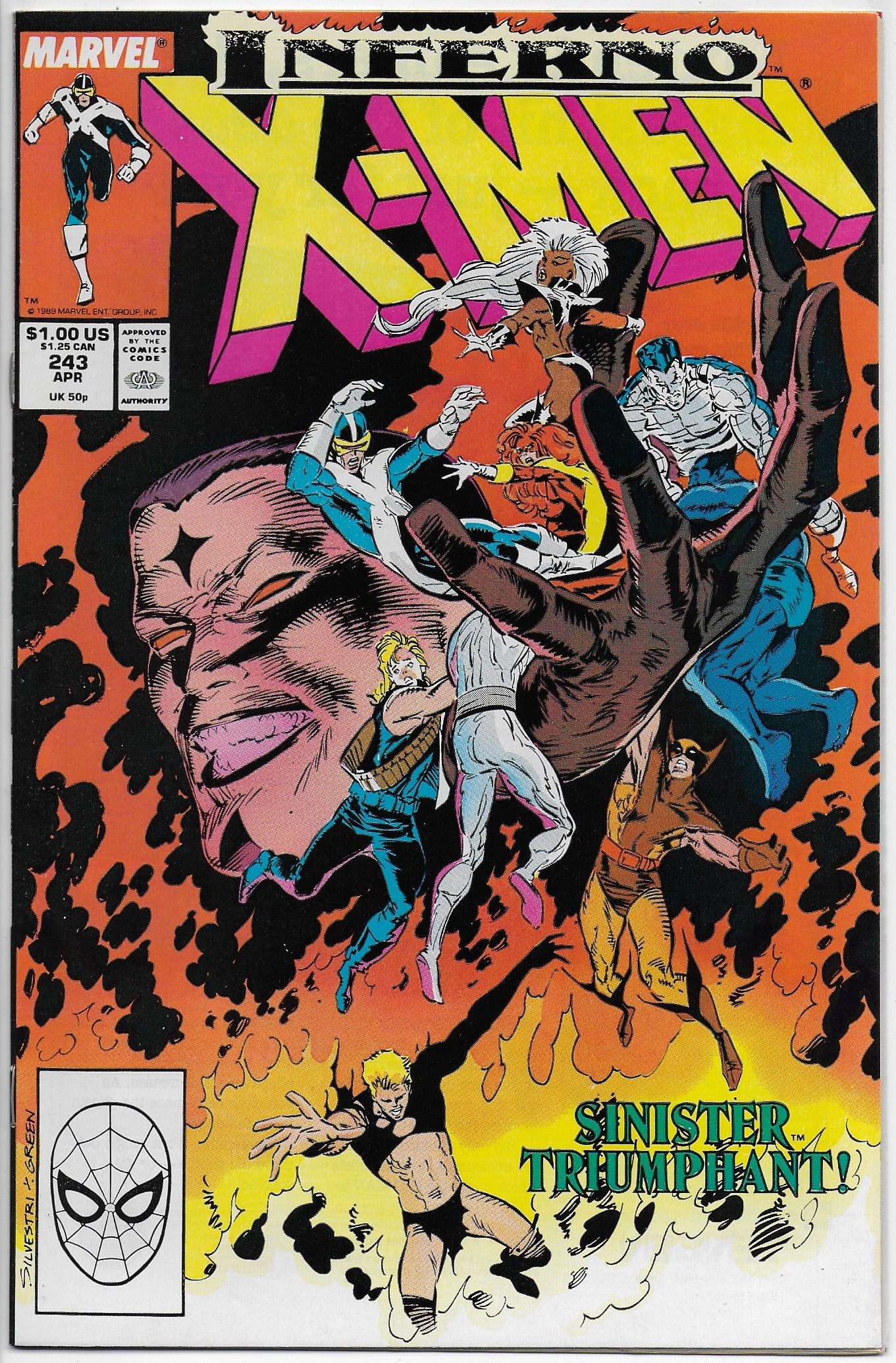 uncanny x-men 243