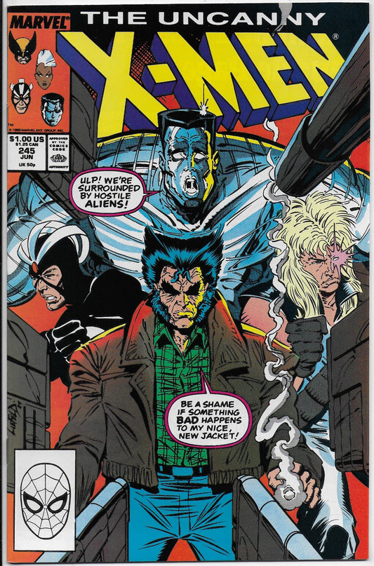uncanny x-men 245