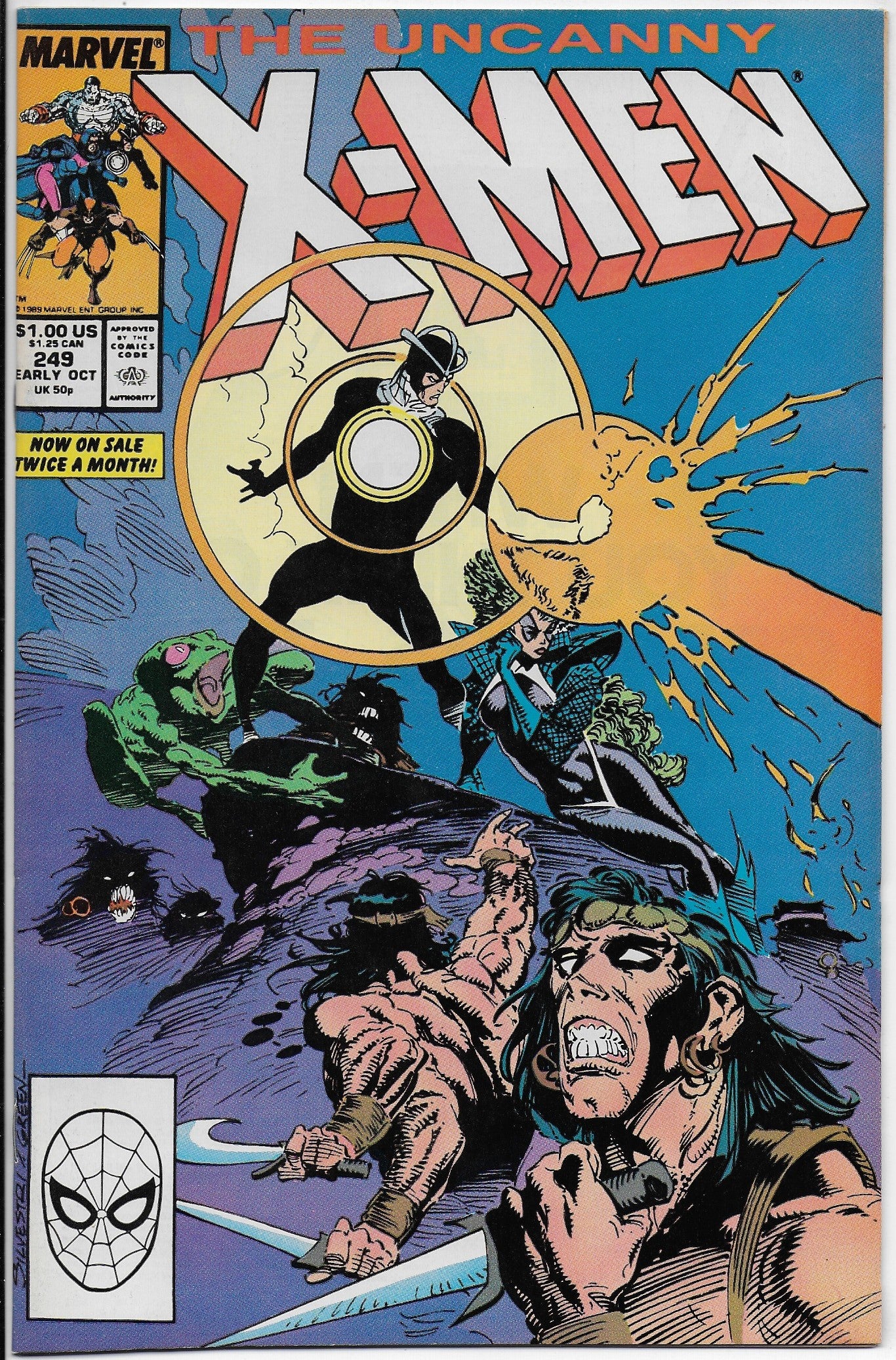 uncanny x-men 249