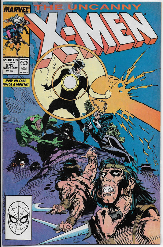 uncanny x-men 249