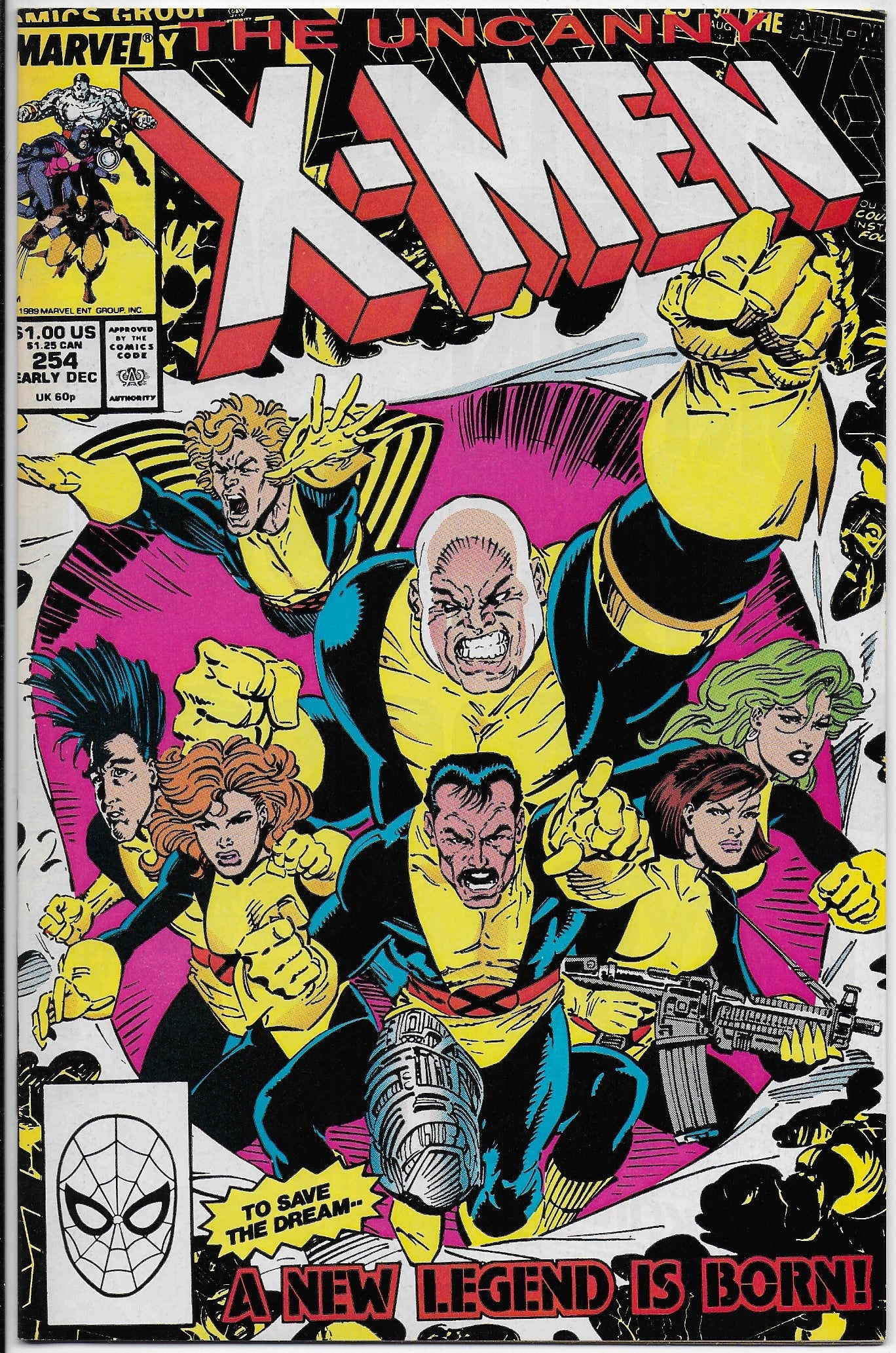 uncanny x-men 254