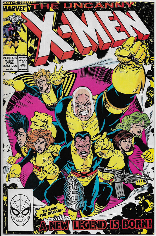 uncanny x-men 254