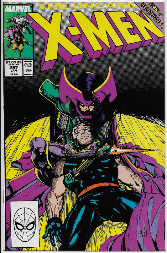 uncanny x-men 257