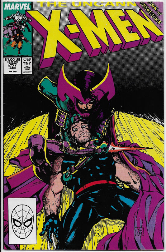 uncanny x-men 257