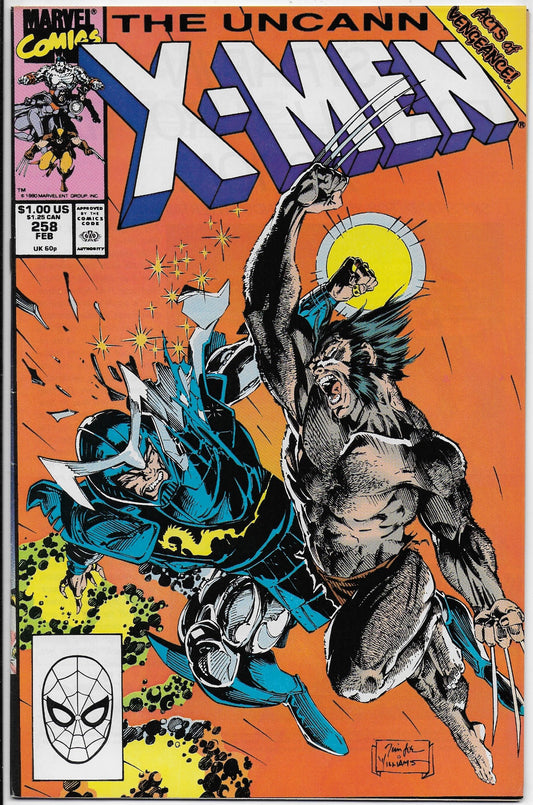 uncanny x-men 258