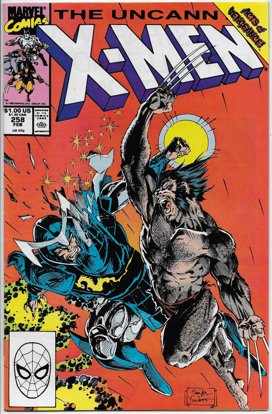 uncanny x-men 258