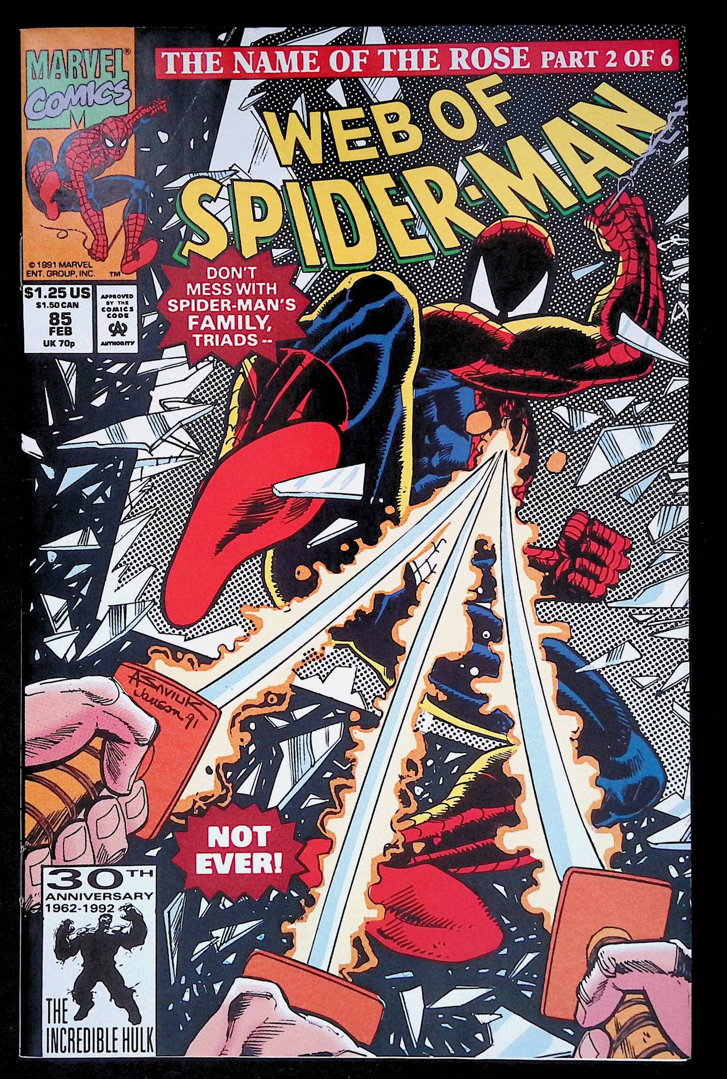 Web of Spider-Man 84-89 (1992)