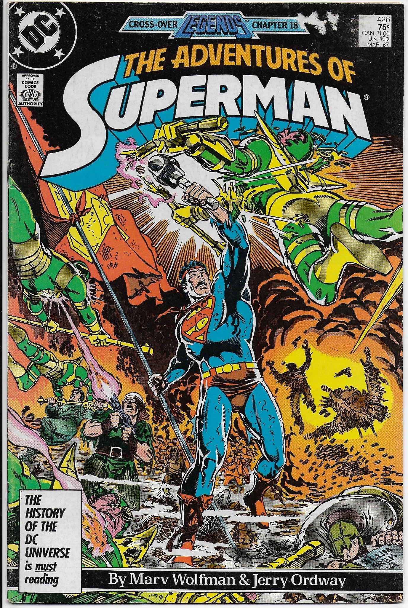 adventures of superman 426