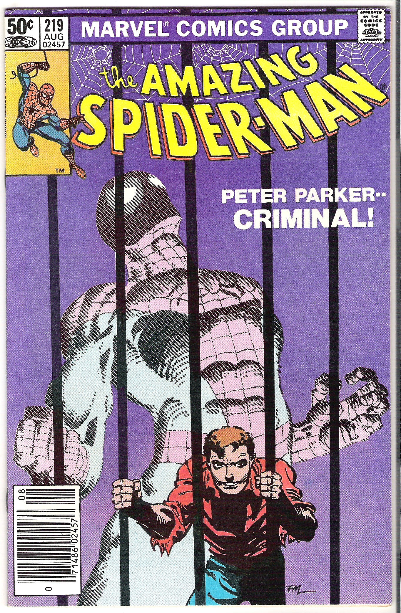 amazing spider-man 219