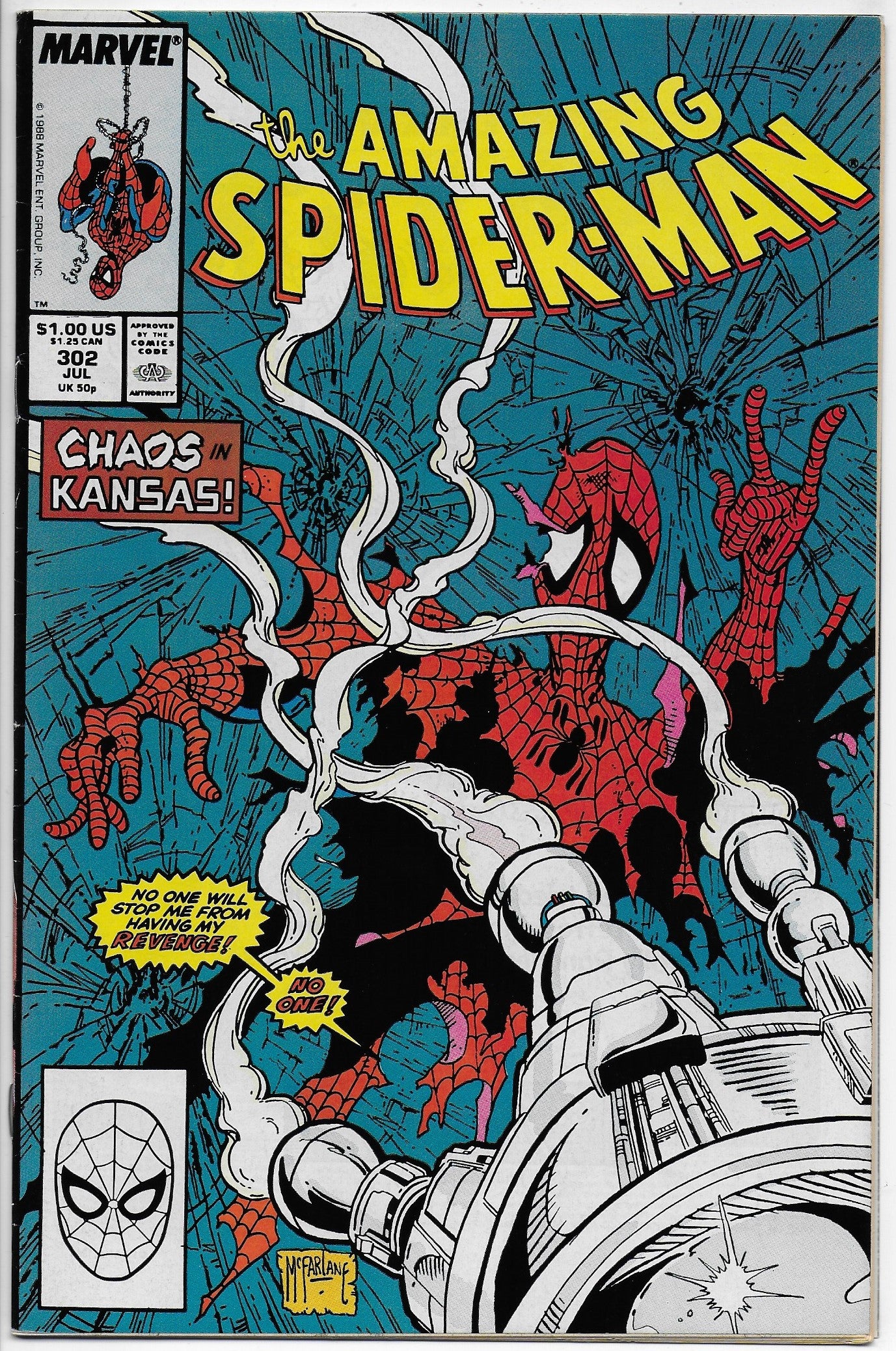 amazing spider-man 302