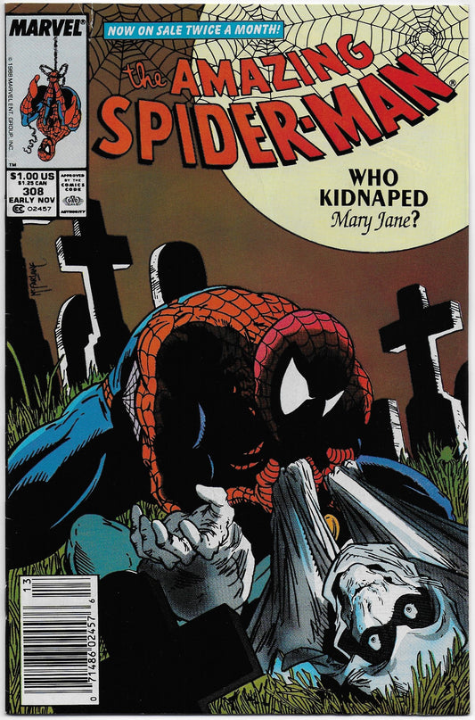 amazing spider-man 308