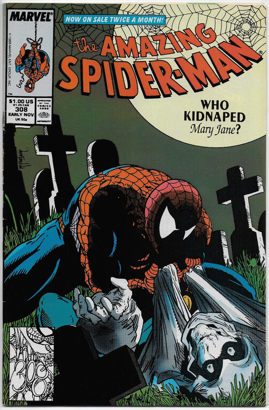 amazing spider-man 308