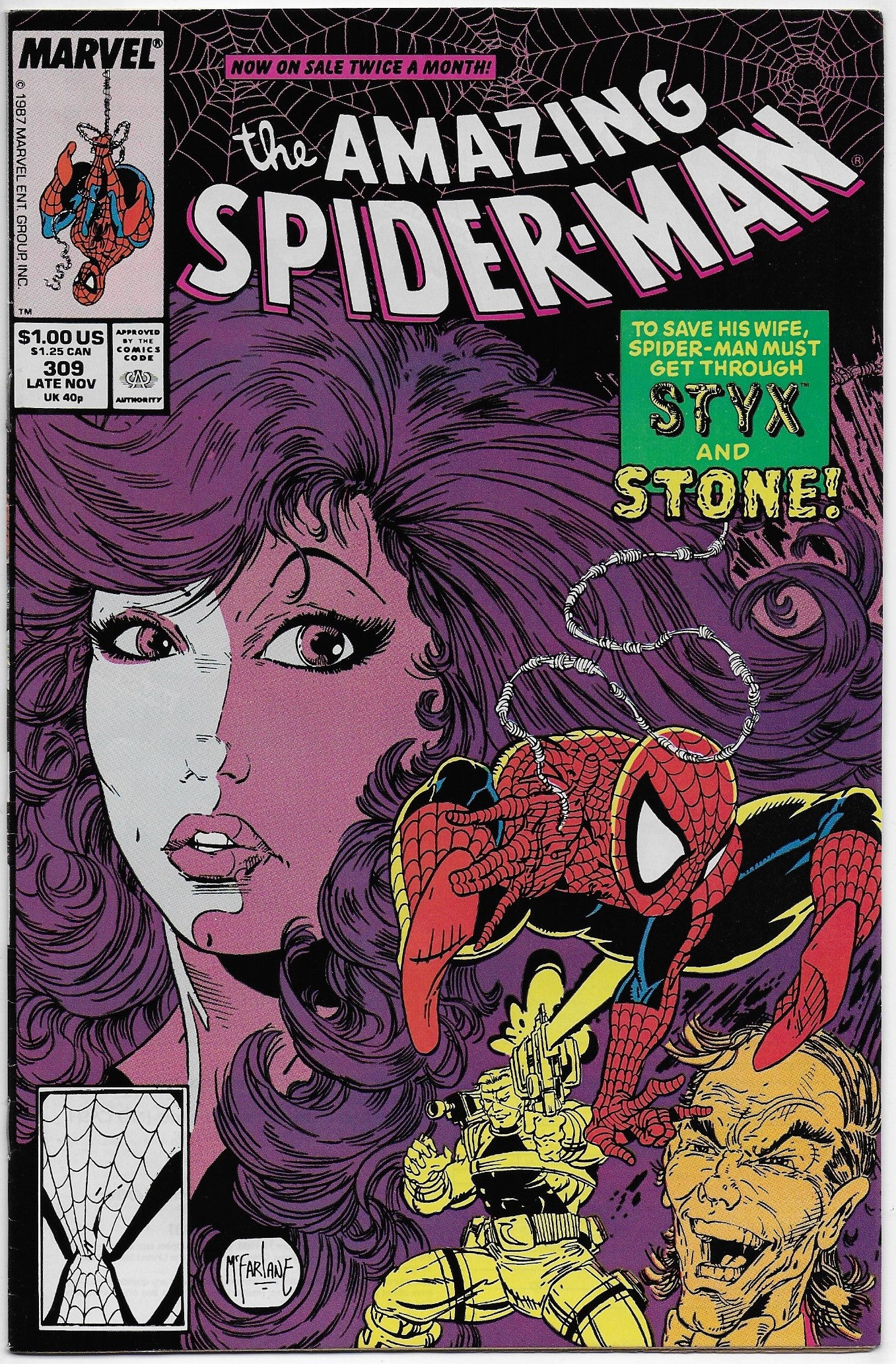 amazing spider-man 309
