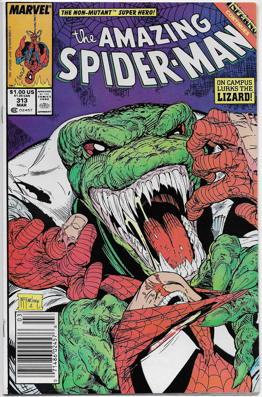 amazing spider-man 313