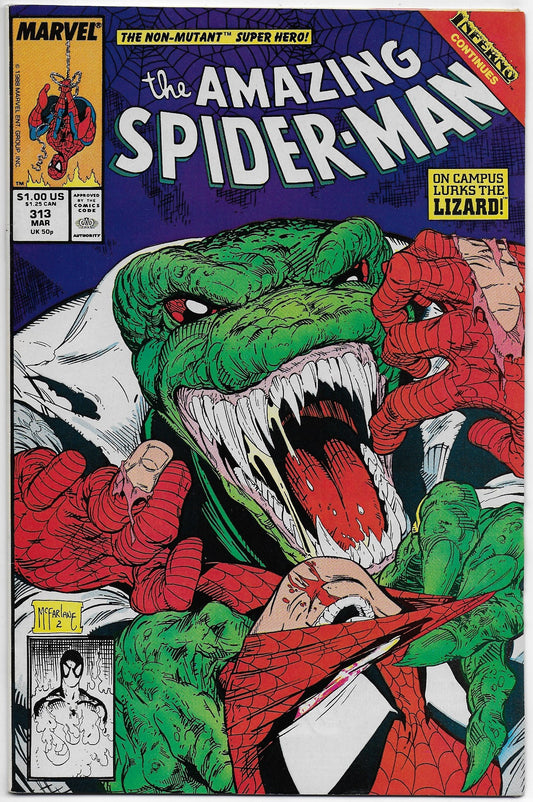 amazing spider-man 313