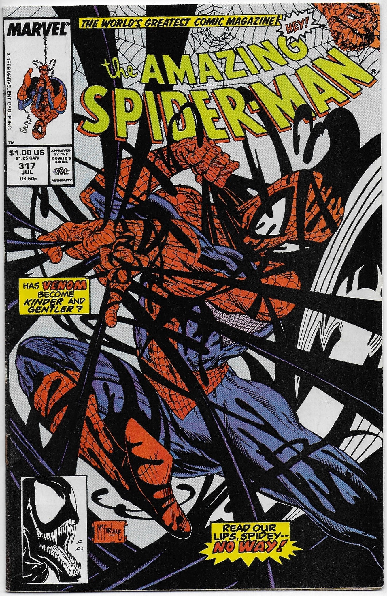 amazing spider-man 317