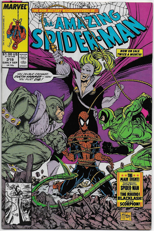 amazing spider-man 319