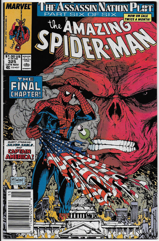 amazing spider-man 325