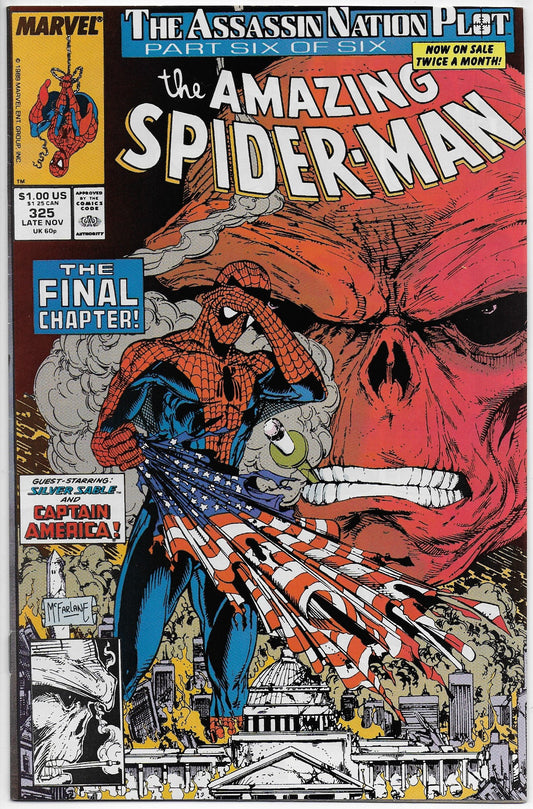 amazing spider-man 325