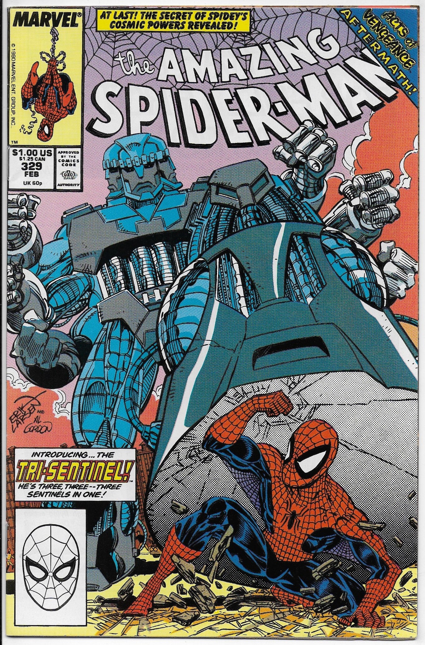 amazing spider-man 329