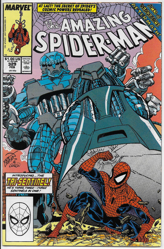 amazing spider-man 329