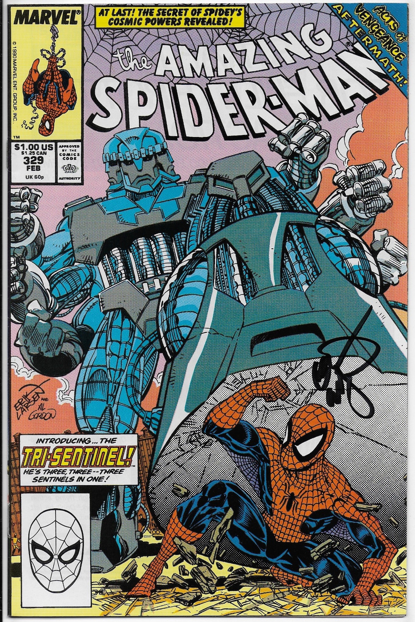 amazing spider-man 329