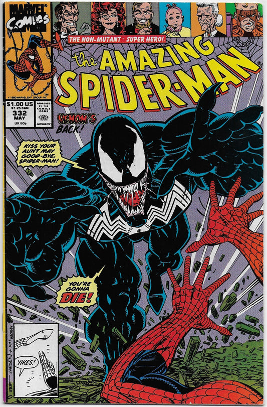 amazing spider-man 332
