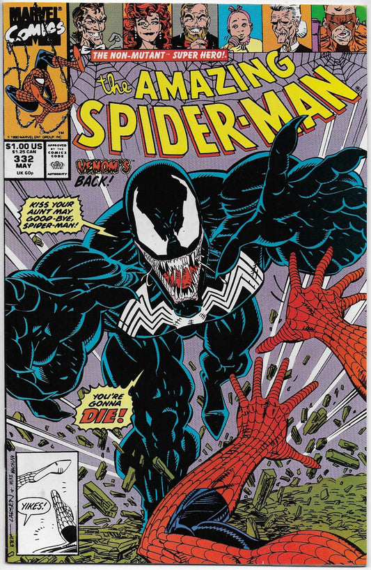 amazing spider-man 332