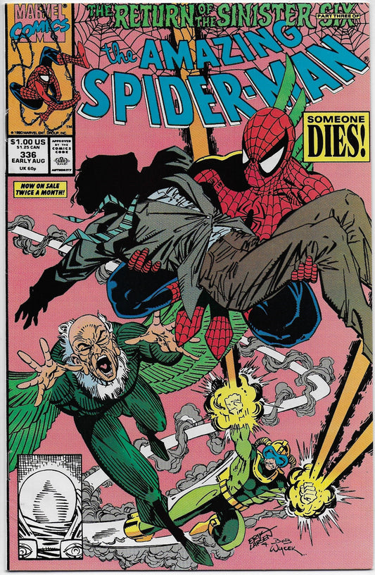 amazing spider-man 336
