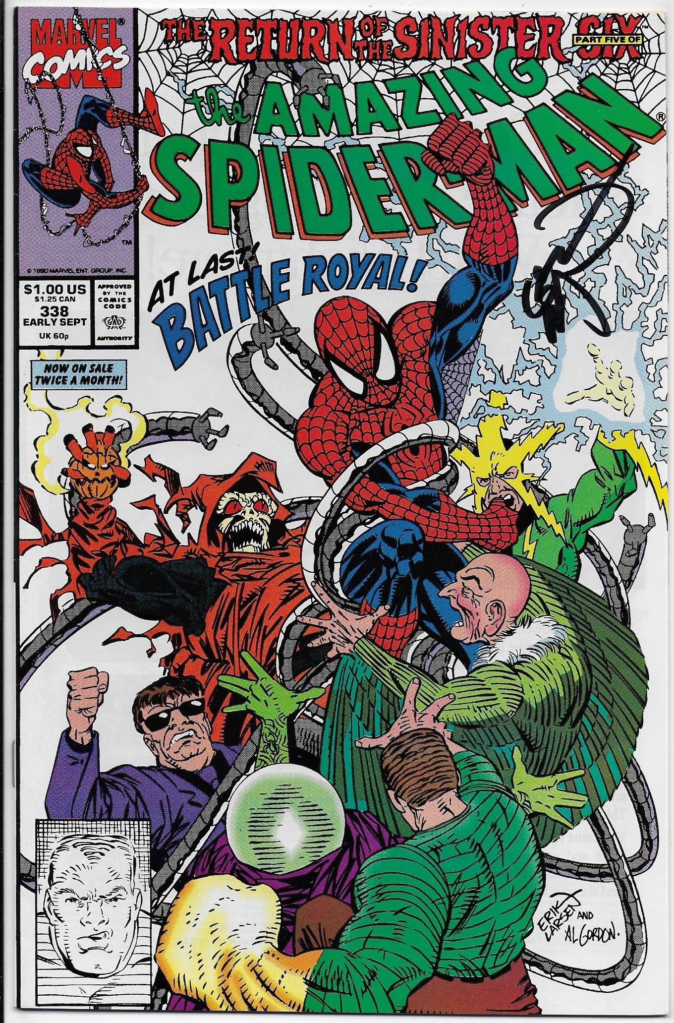 amazing spider-man 338