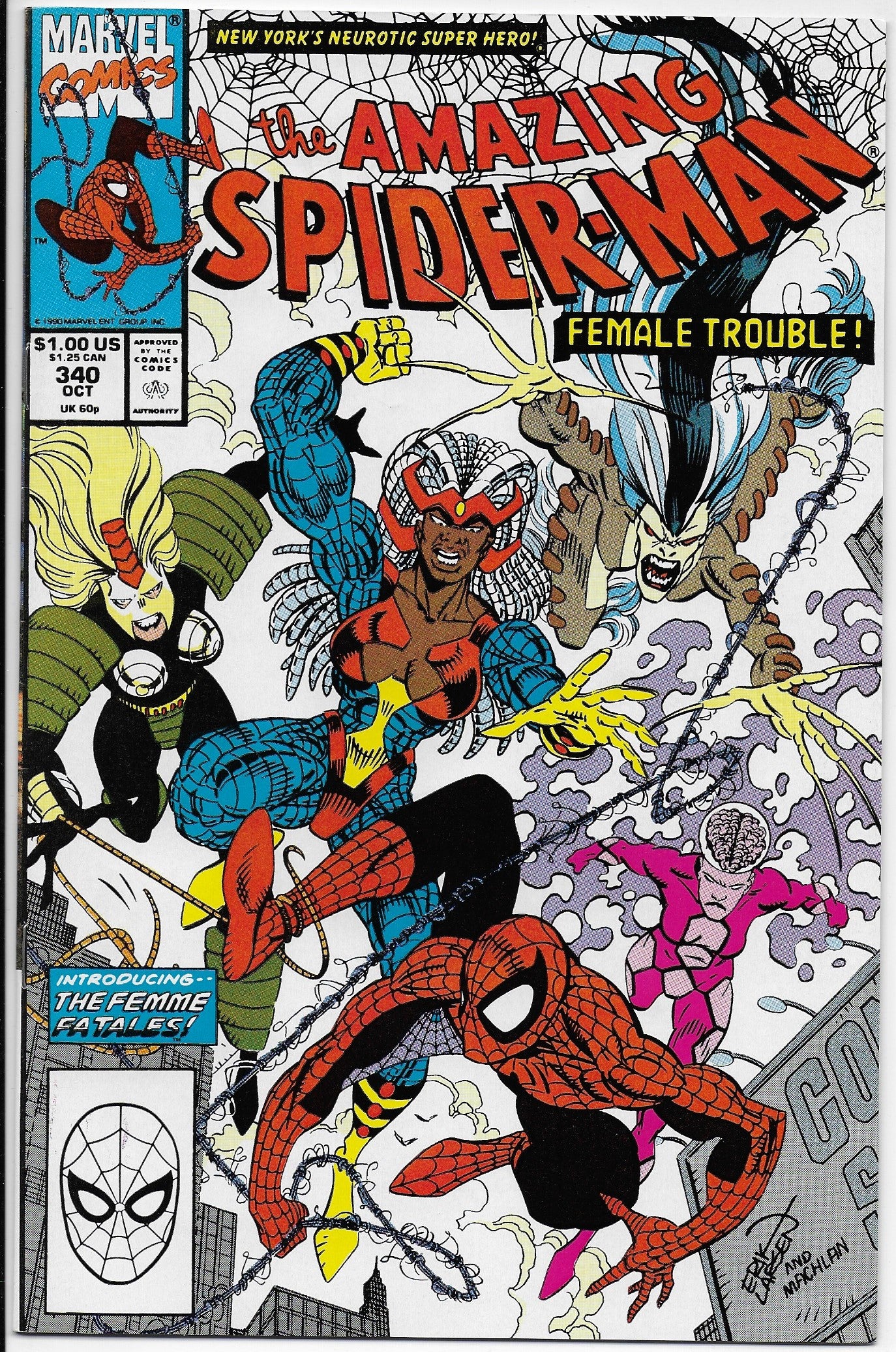 amazing spider-man 340