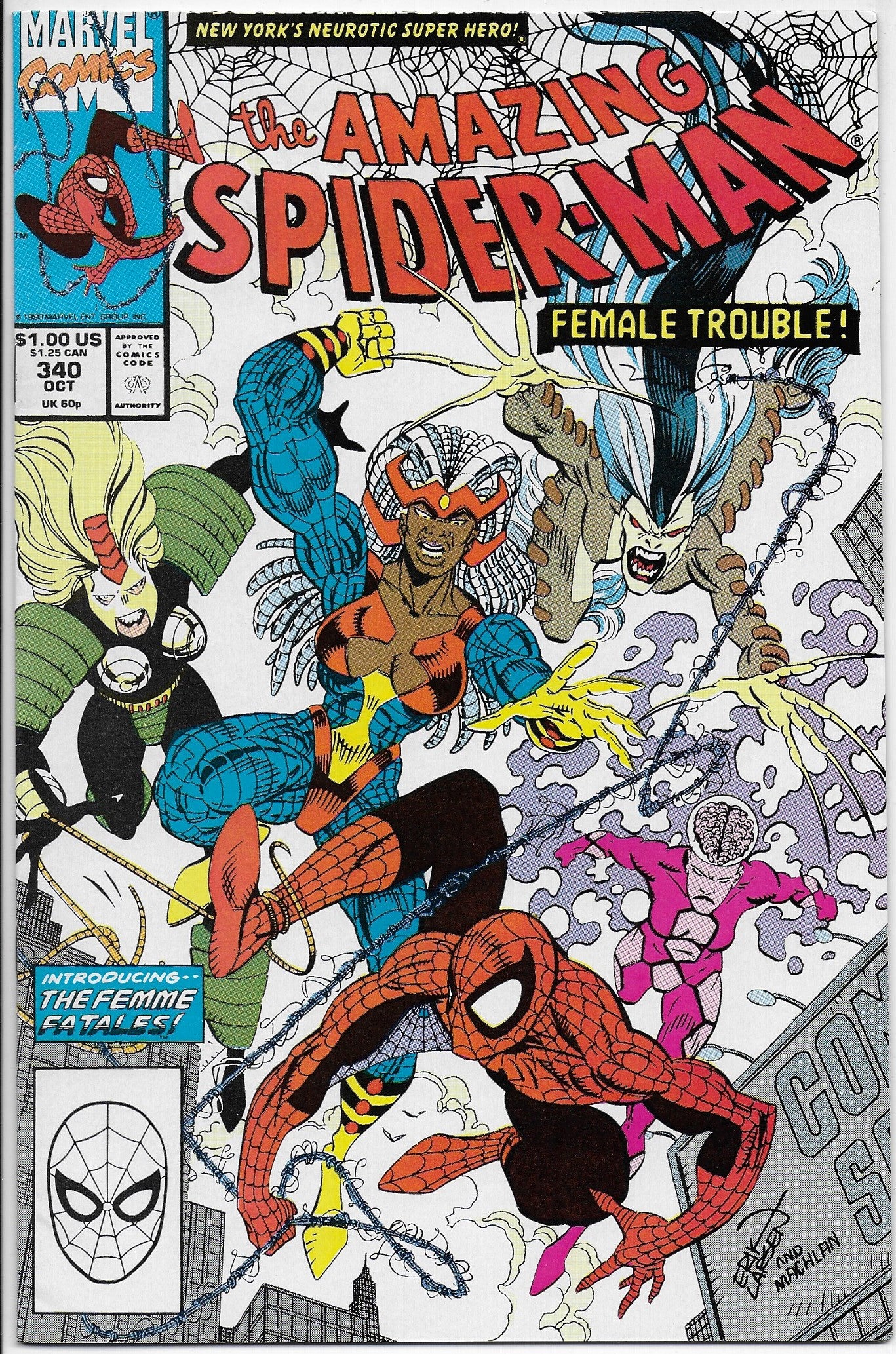 amazing spider-man 340