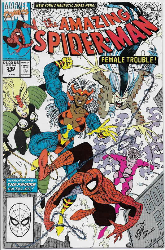 amazing spider-man 340